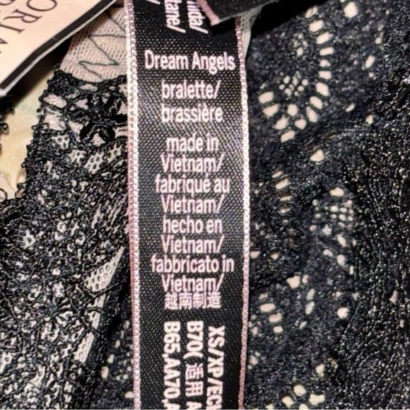 Victoria’s Secret Dream Angels Chantelle Lace Plunge Bralette Size XS - Picture 7 of 9